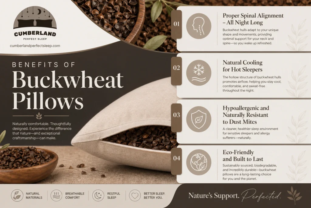 Benefits of Pillow with Buckwheat